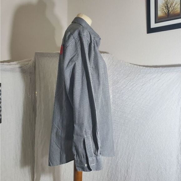 Las Olas VTG "Read" Checkered Shirt Size Large - Picture 4 of 12